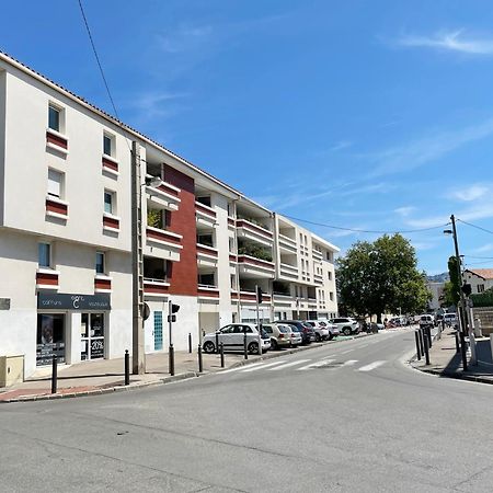 Lapin Blanc - Joli Studio Avec Terrasse Marseille Exteriör bild